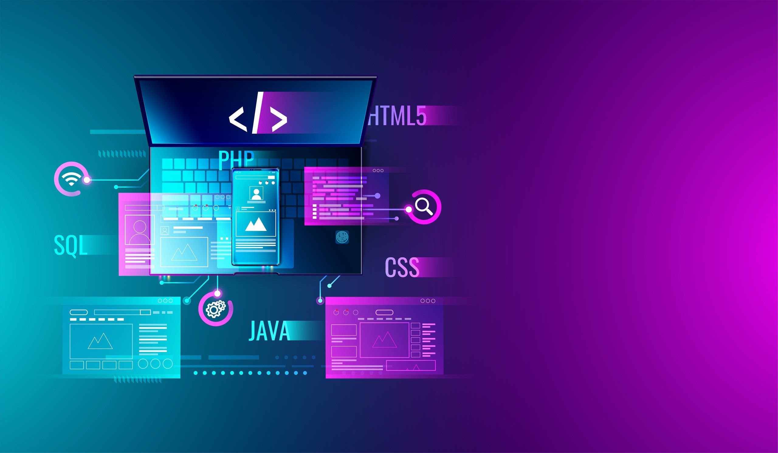 Application development and coding work in progress